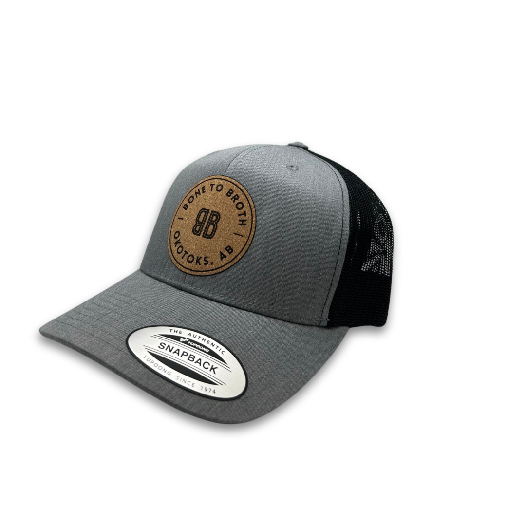 Bone To Broth Baseball Cap Cork Patch