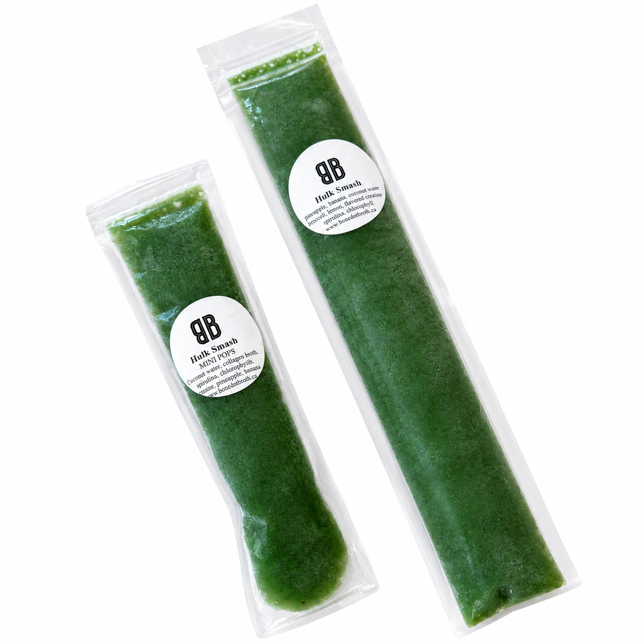 Mini Hulk Smash Smoothie Pop