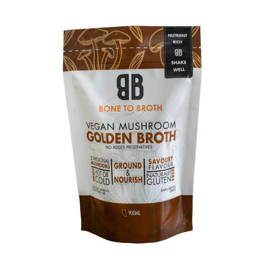 Golden Mushroom Broth