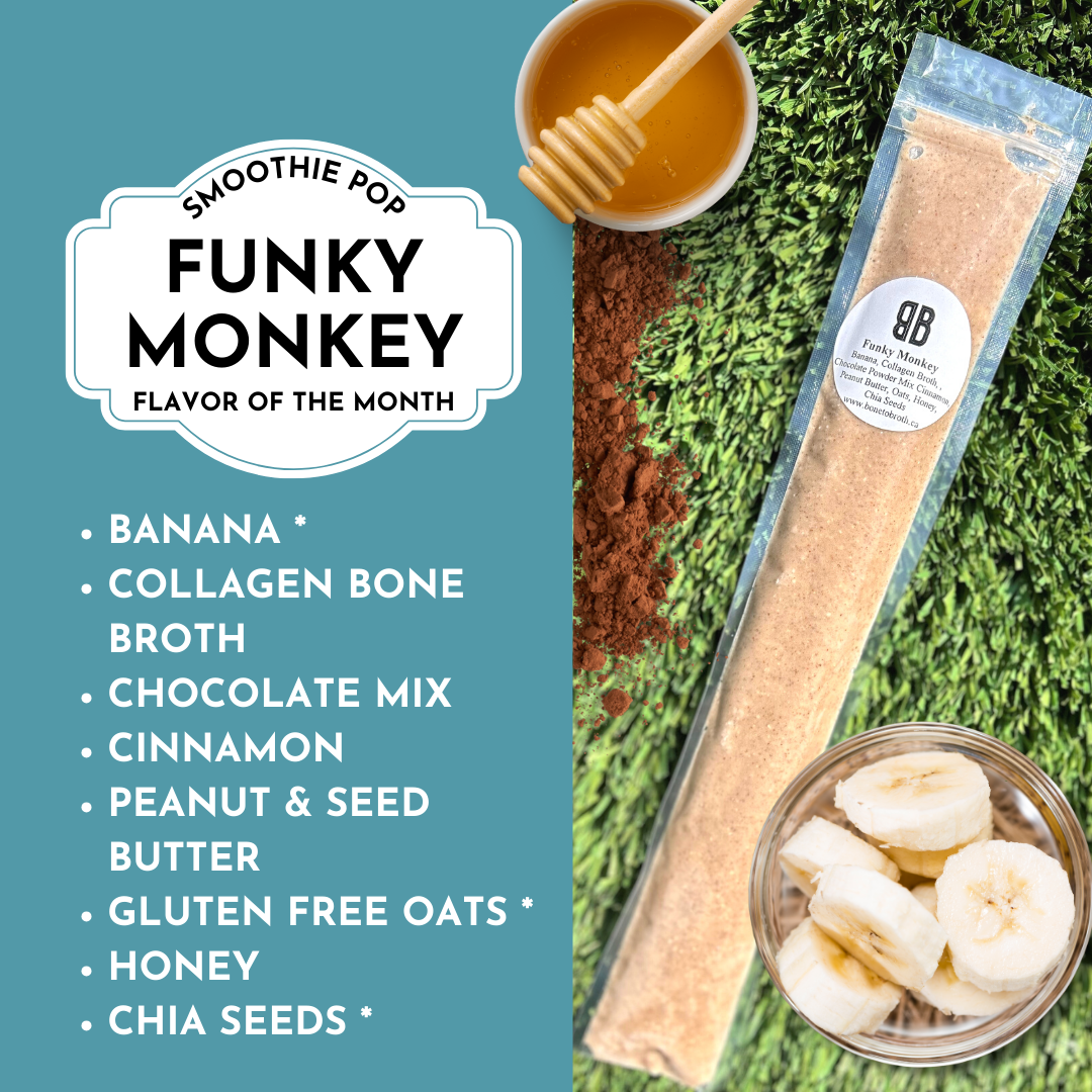 Smoothie Pop Flavor of The Month: Funky Monkey