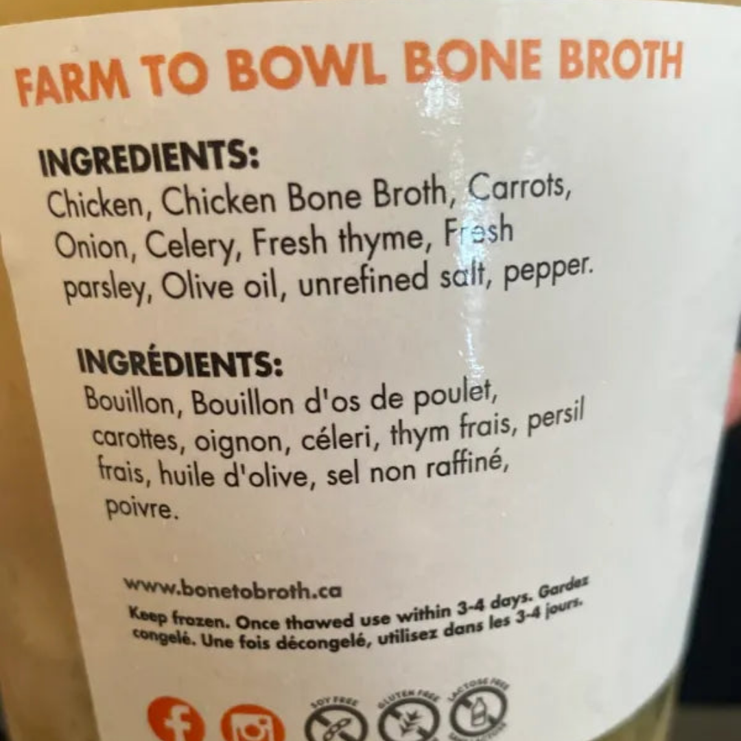 Chicken Noodle Soup made with Bone Broth