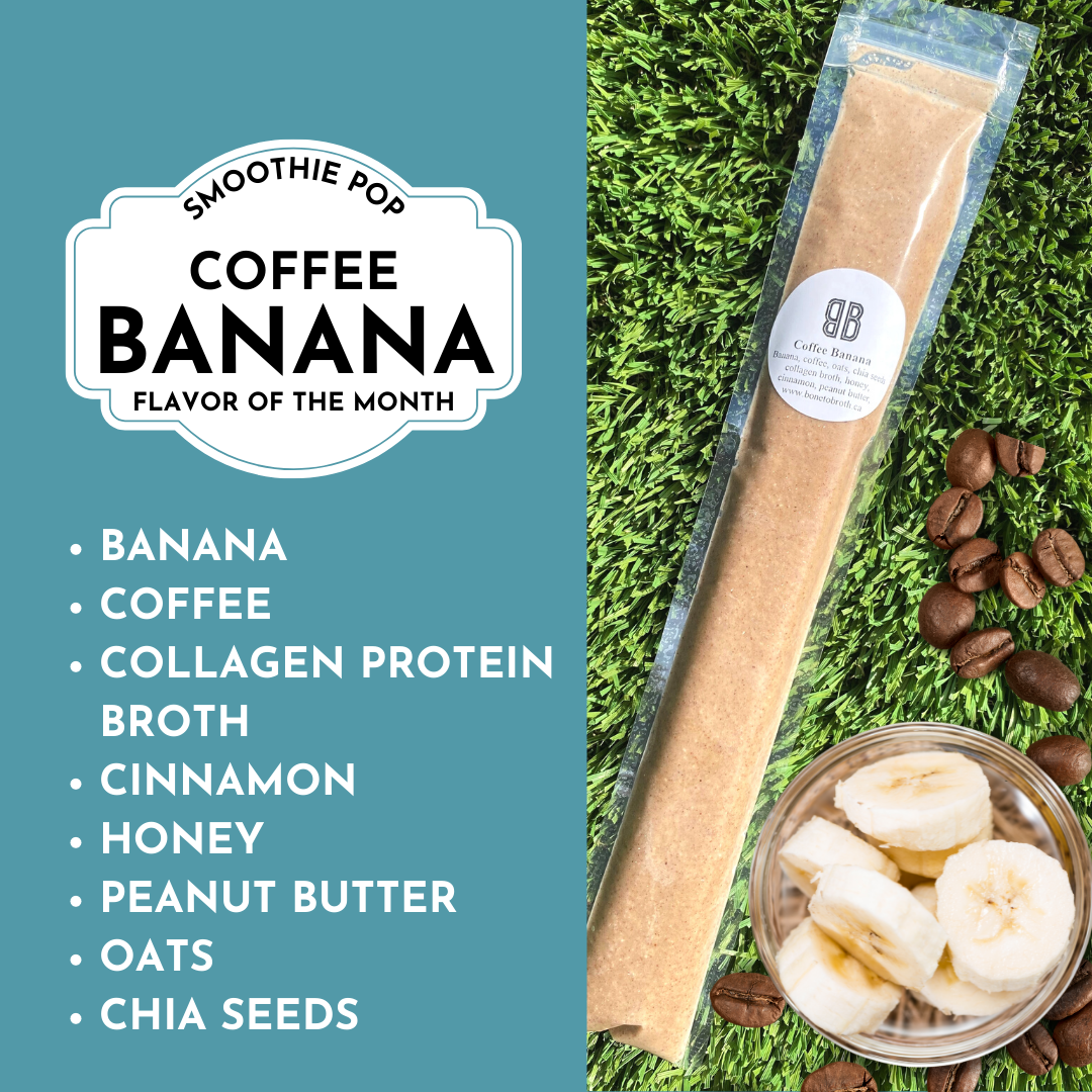 Smoothie Pop Flavor of The Month: Coffee Banana